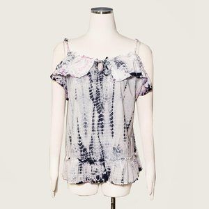 DKNY Jeans Elastic Spaghetti Strap Top